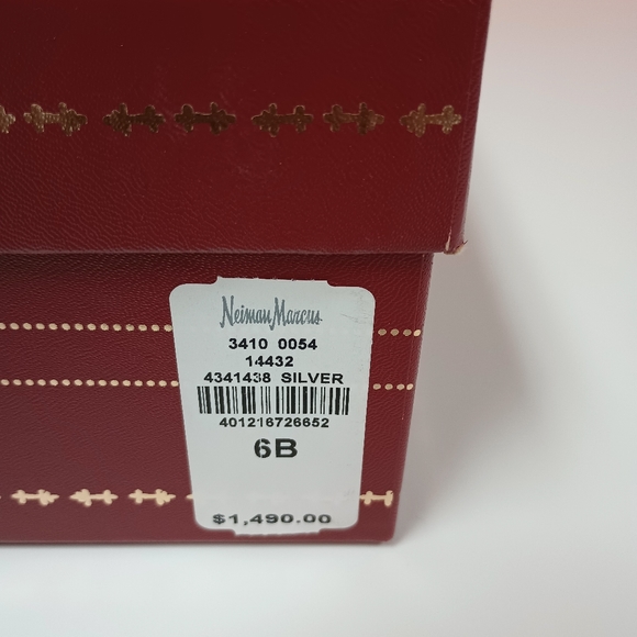 René Caovilla Mini Platform Strass Snake-Wrap Margot Sandals - Picture 12 of 14